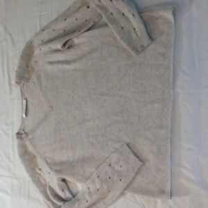Kokun dropped stitch 100% cashmere sweater